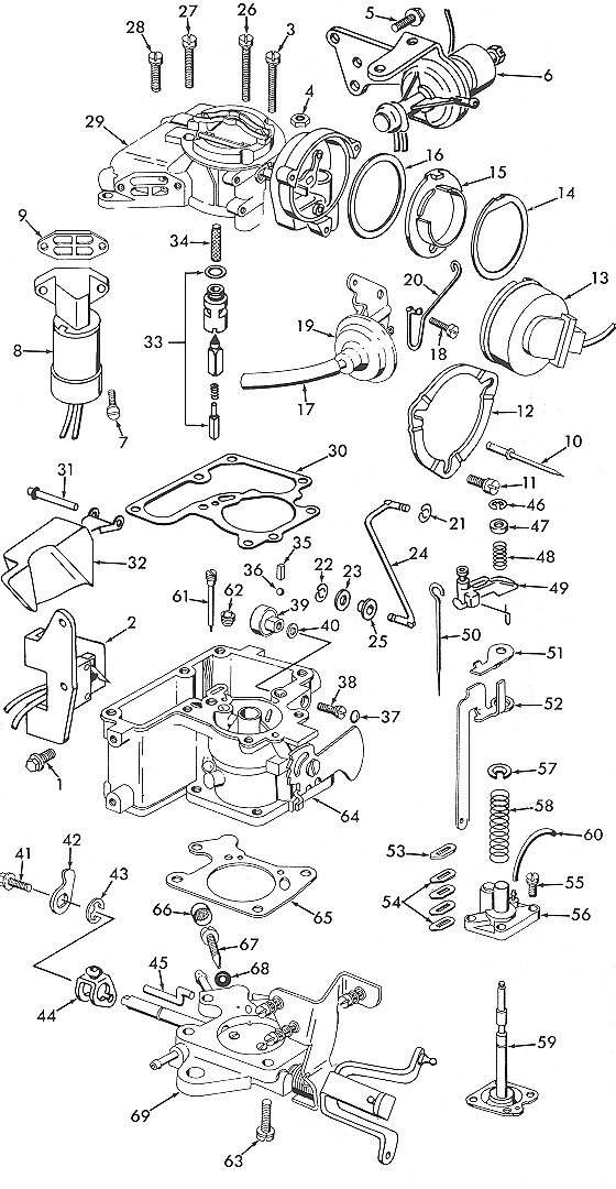 Carter YFA Carburetor