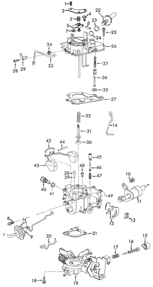 Holley 1945 Carburetor