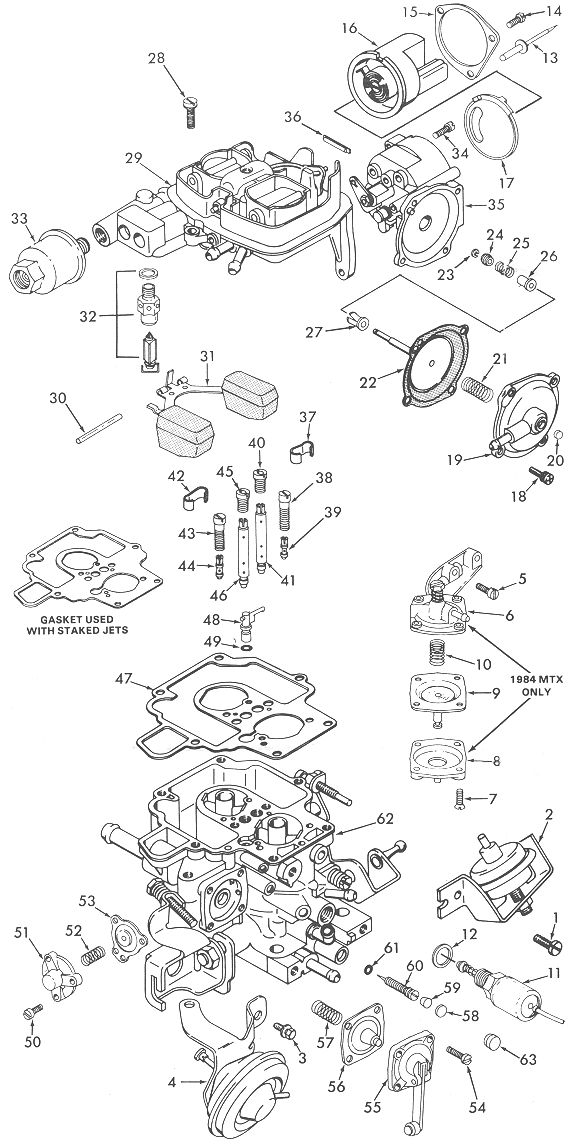 Motorcraft 740 Carburetor