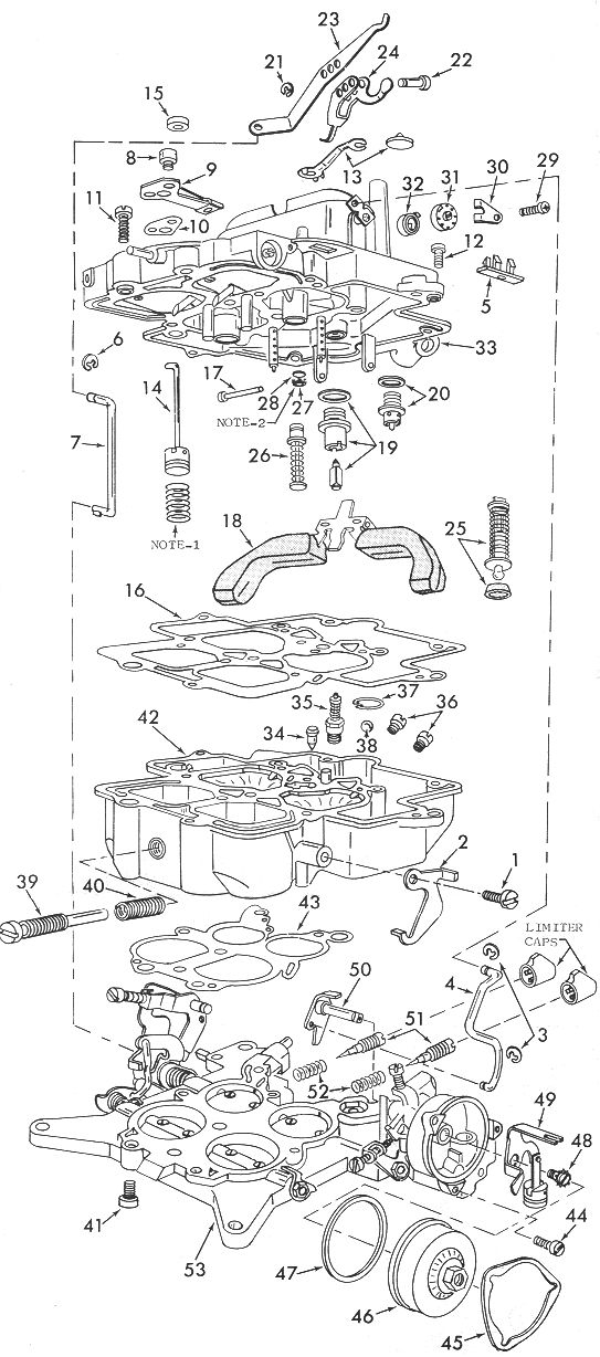 Motorcraft 4300A Carburetor