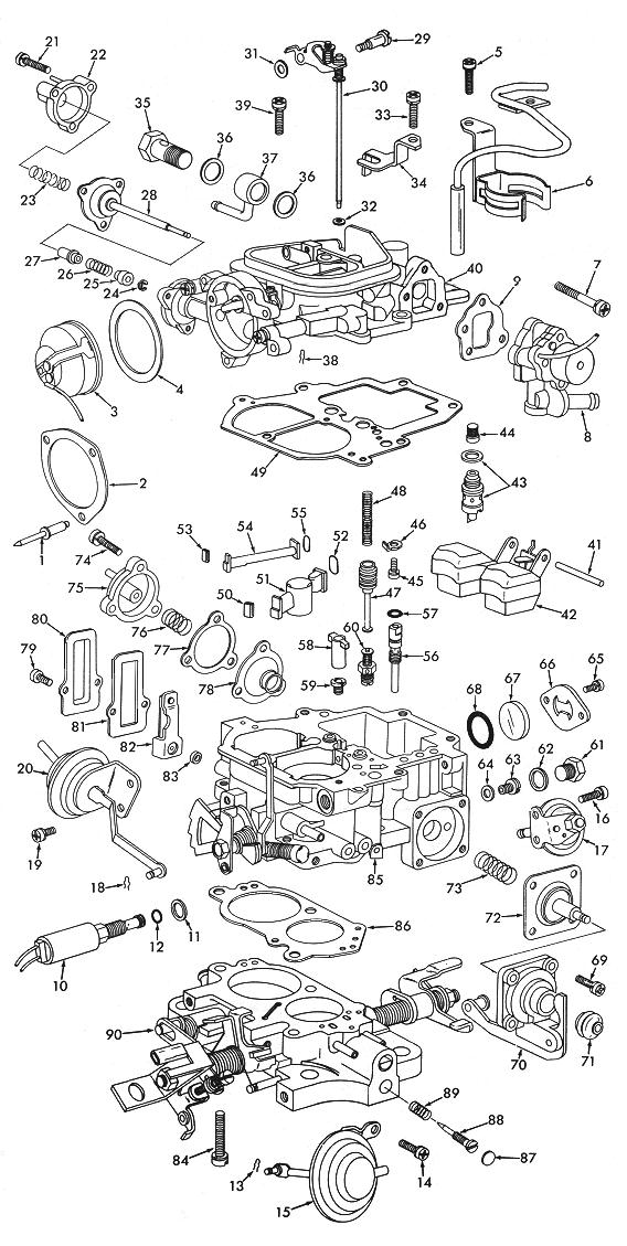 Aisan 2 Barrel Exploded View - Carburetor Factory 1988 samurai fuse diagram 